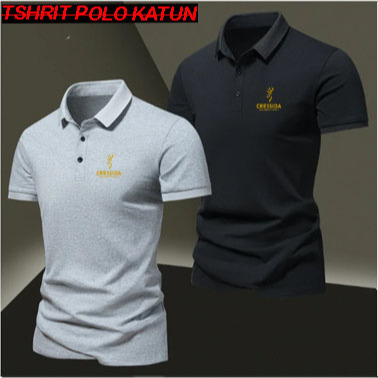 Kaos Kerah Polo Katun Lengan pendek Pria Wanita dewasa kaos Kerah Katun Lacost Premium