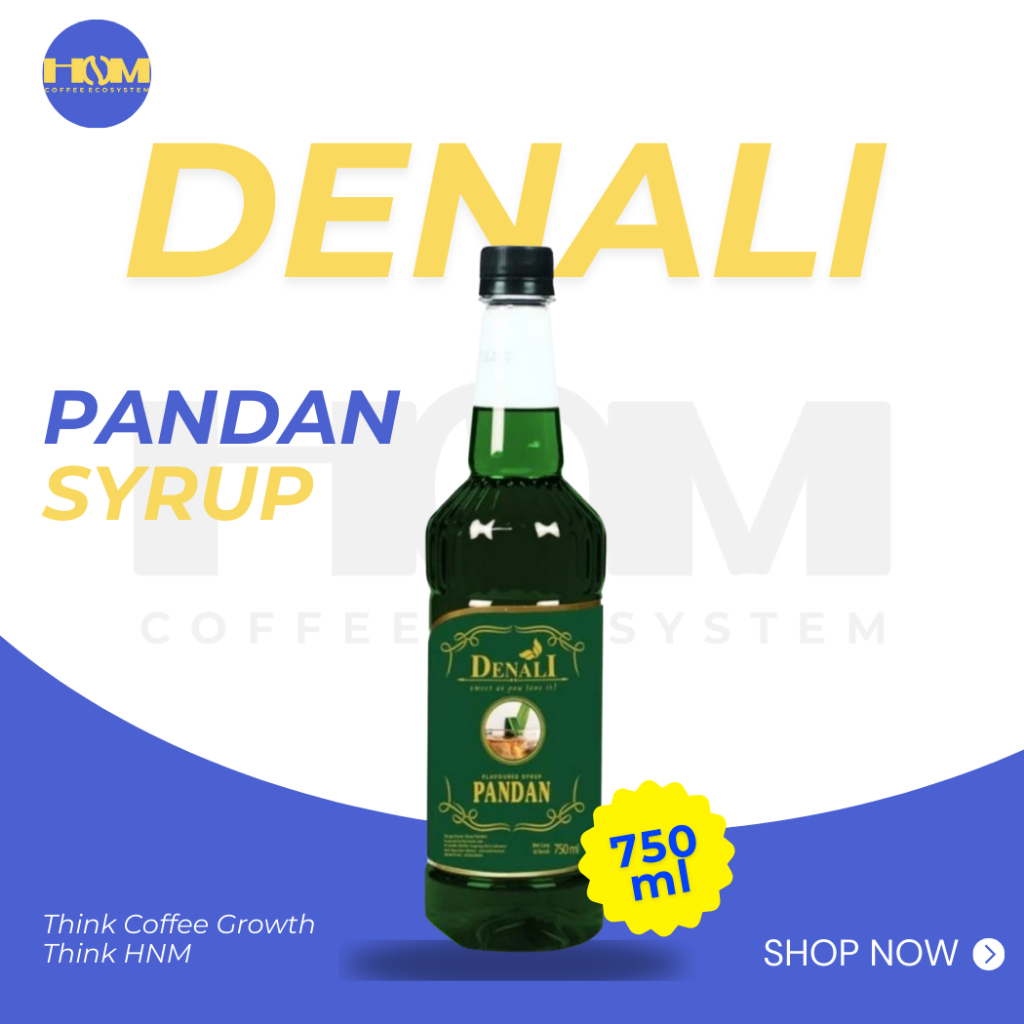 

Sirup Pandan Denali 750ml | Syrup Denali Pandan 750ml