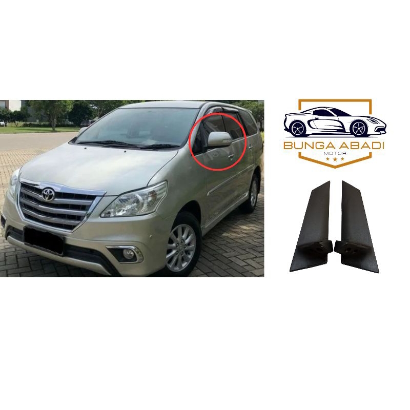 Kaki Spion+Baut Dudukan Spion Toyota Innova Lama Tahun 2005-2015