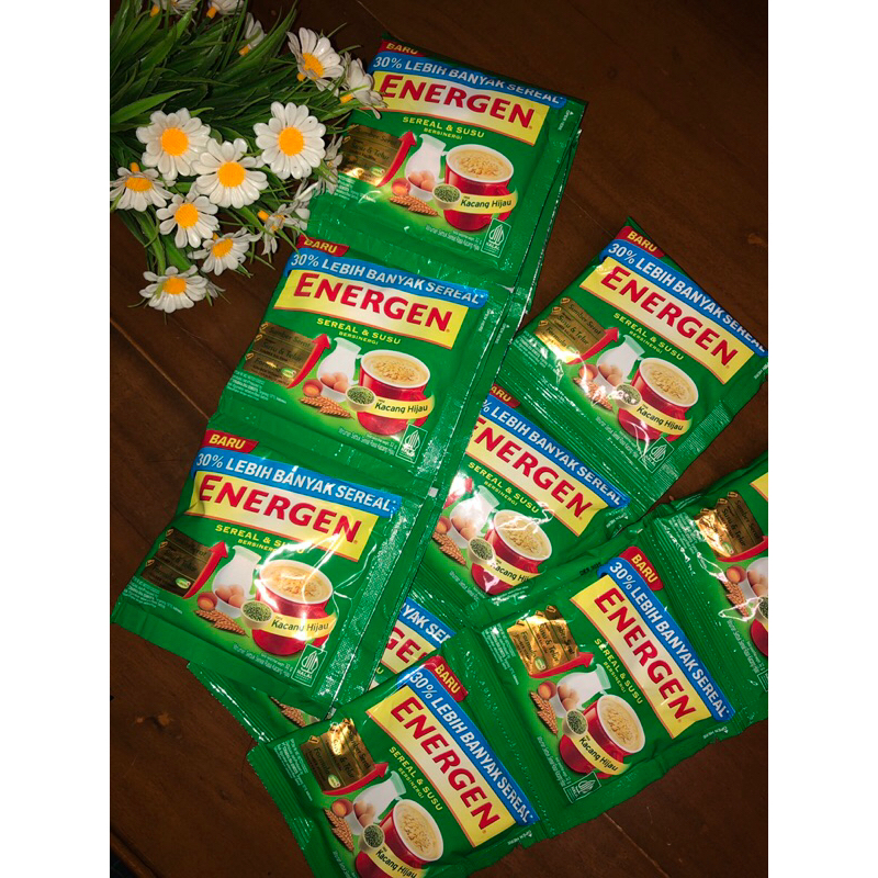 

ENERGEN KACANG HIJAU 1 RENTENG -READY STOK!!