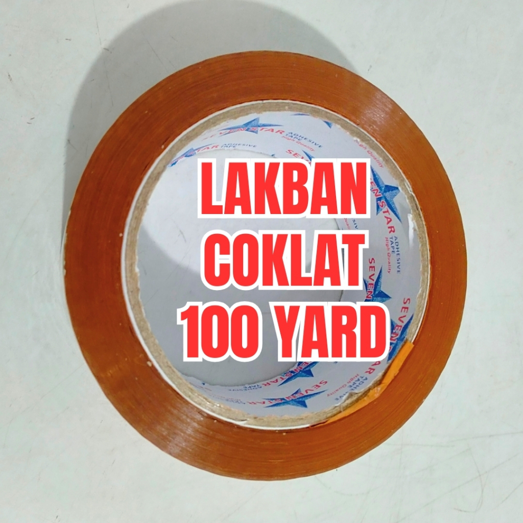 

Lakban Cokelat 100 yard Coklat Murah Ecer