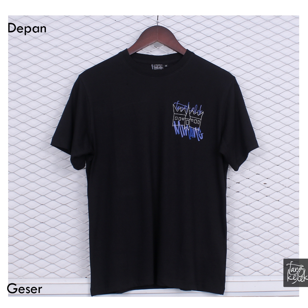 Tangkelek Baju Kaos Tangkelek Minang Warna Hitam