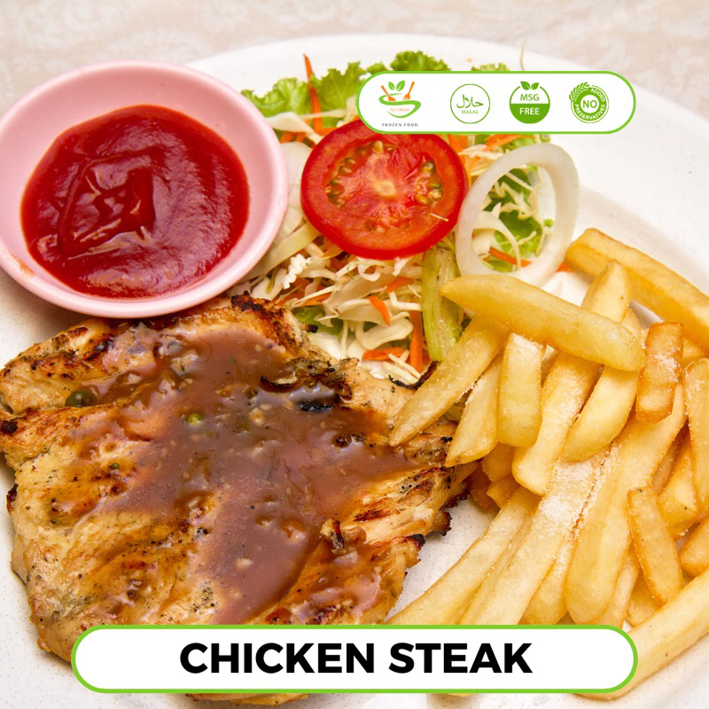

Chicken steak 2 pcs no msg, no pengawet - supplier HOREKA