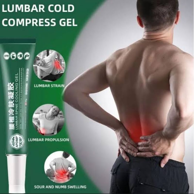 Lumbar Spine Cooling Gel Lumbar Cold Compress Gel Ori Salep Lumbar Original Lumbar Traction