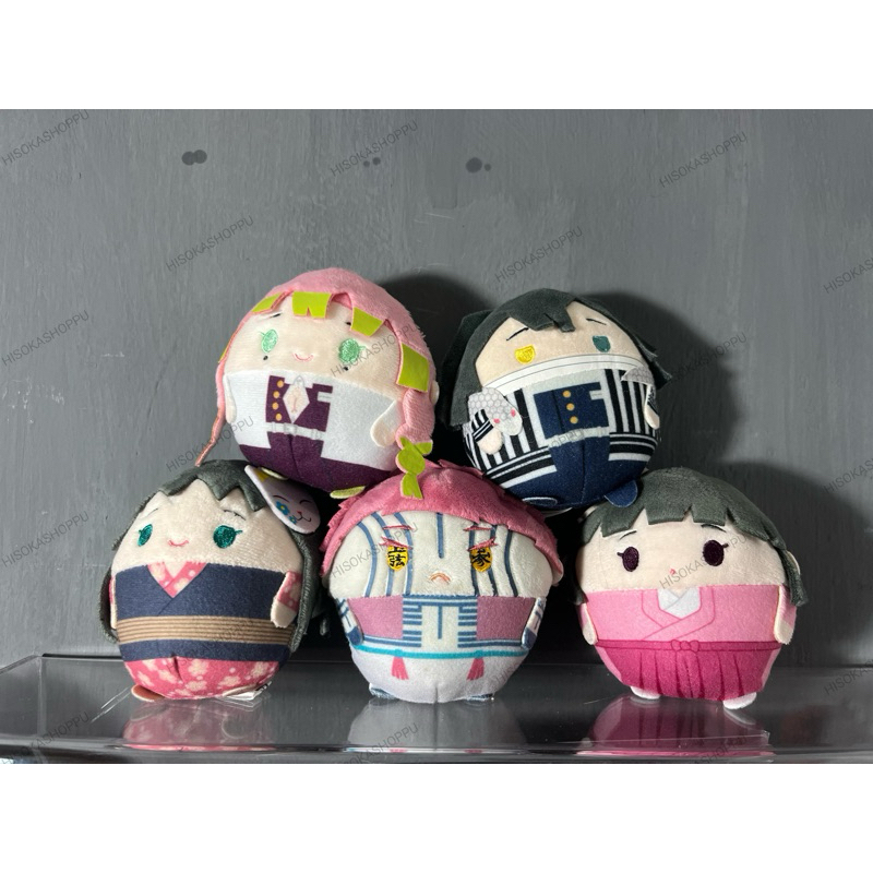 [KNY] READY STOCK OFFICIAL Boneka Anime Fuwa Fuwakororin S Demon Slayer Sabito Inosuke Enmu Kanae Gy