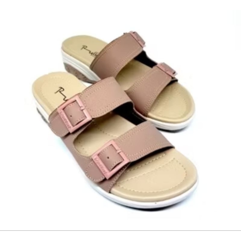 SANDAL RULLIEF  SANDAL WANITA TERBARU