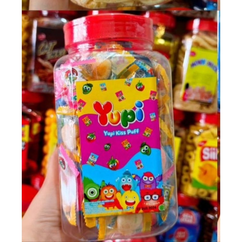 

Permen Yupi Mix Puff Toples 400gr Permen kenyal Permen Jelli