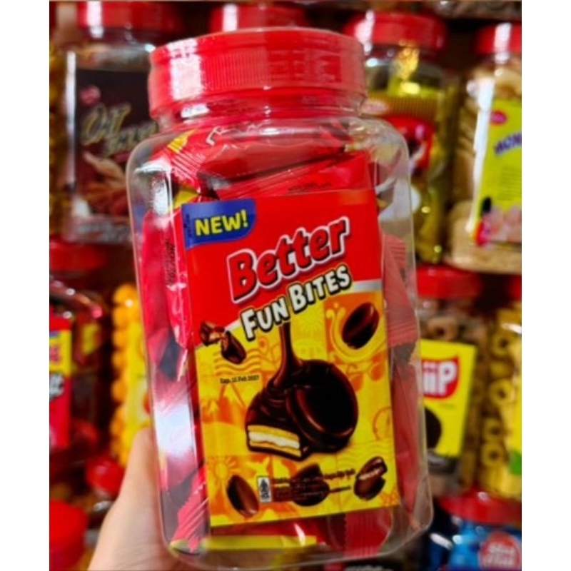 

Better Share it Toples Biskuit Coklat isi 30pcs