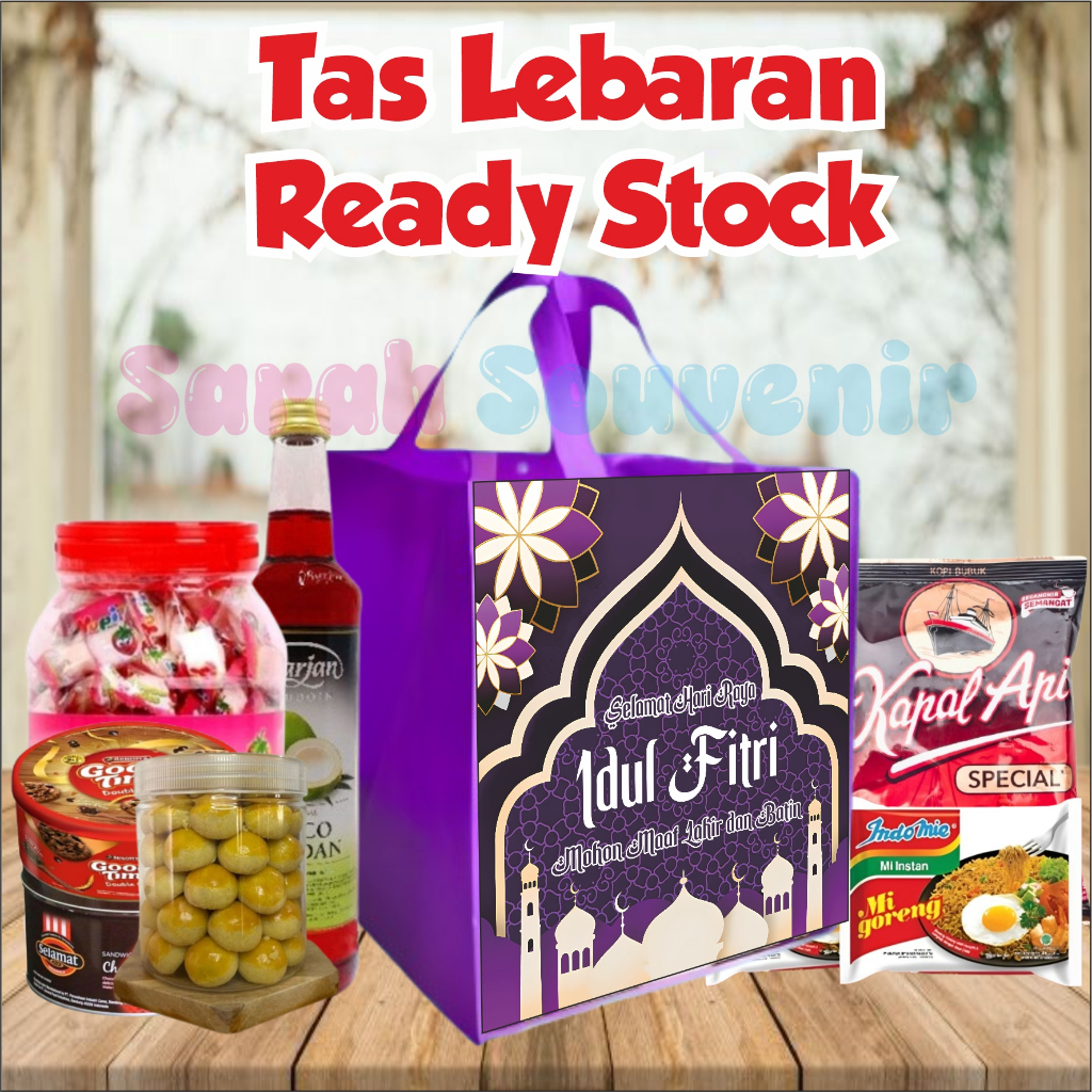 

TAS IDUL FITRI/TAS IDUL FITRI/TAS LEBARAN READY STOCK/TAS GOODIEBAG LEBARAN/TAS LEBARAN MURAH/TAS HAMPERS LEBARAN/GOODIEBAG IDUL FITRI MURAH/SOUVENIR LEBARAN/TAS SPUNDBOND
