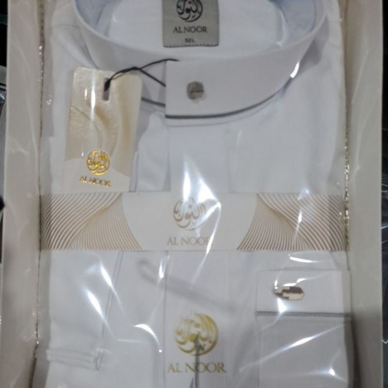 Jubah Al Noor putih