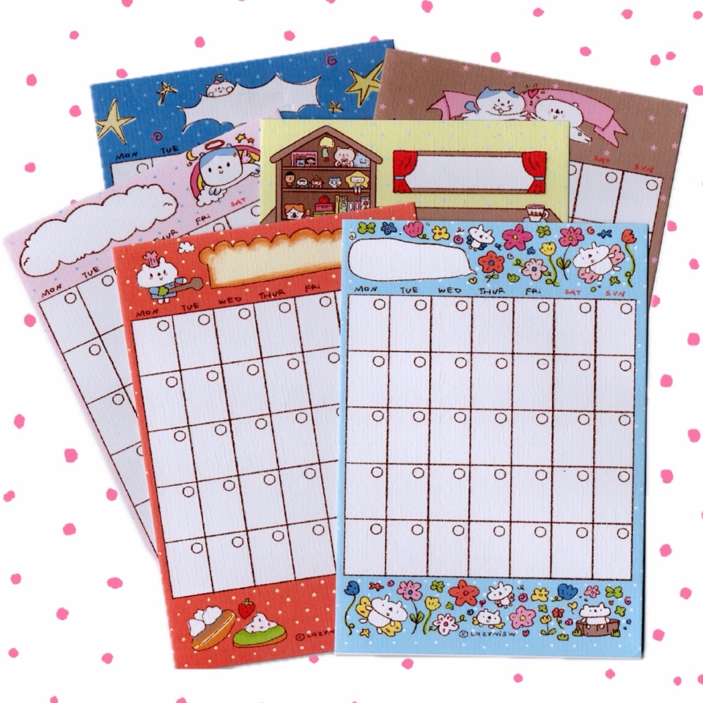 

Lazynisw Undated Planner Set / Habit Hobby Tracker