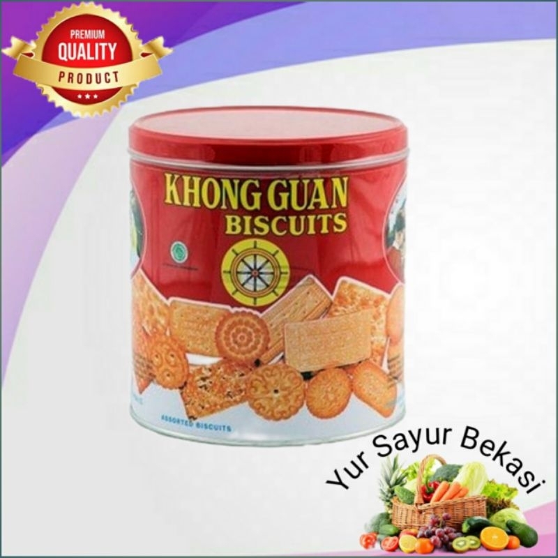 

Biscuit Khong Guan Kecil (1 Kaleng).