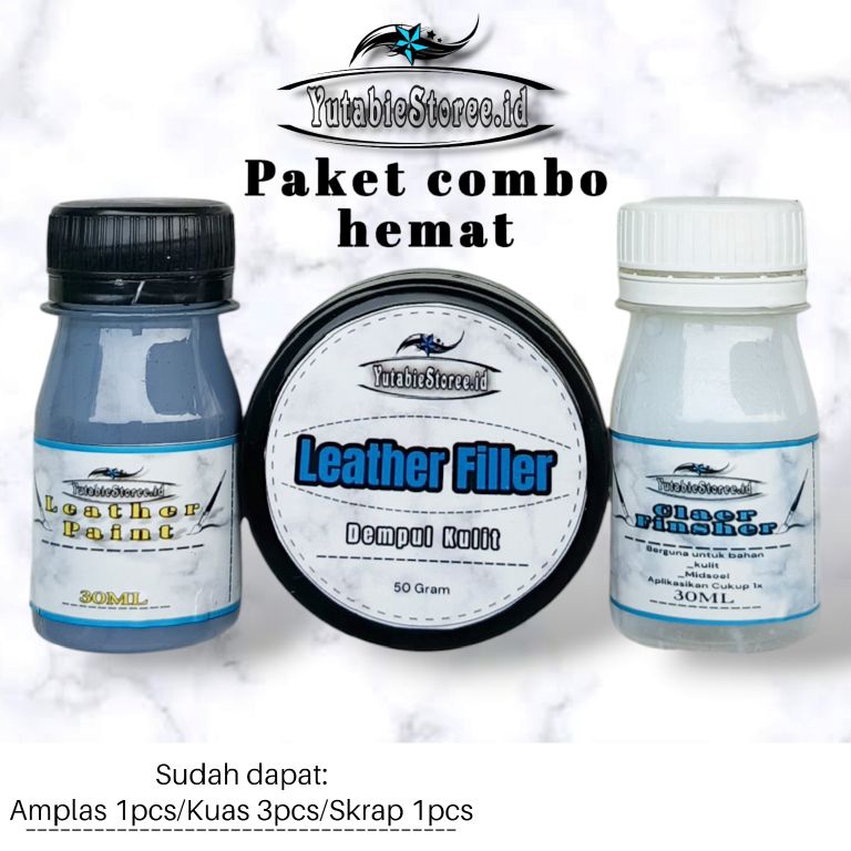 KODE H32D Dempul Kulit Dempul Tas Kulit creekPerawatan Tas KulitSepatu kulit