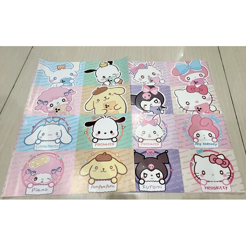 

KERTAS KADO SANRIO / KITTY CINNAMOROLL KUROMI