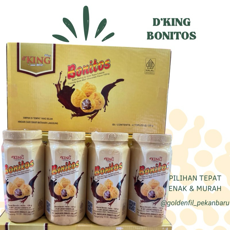 

d’king bonitos soes coklat 1 toples 120g