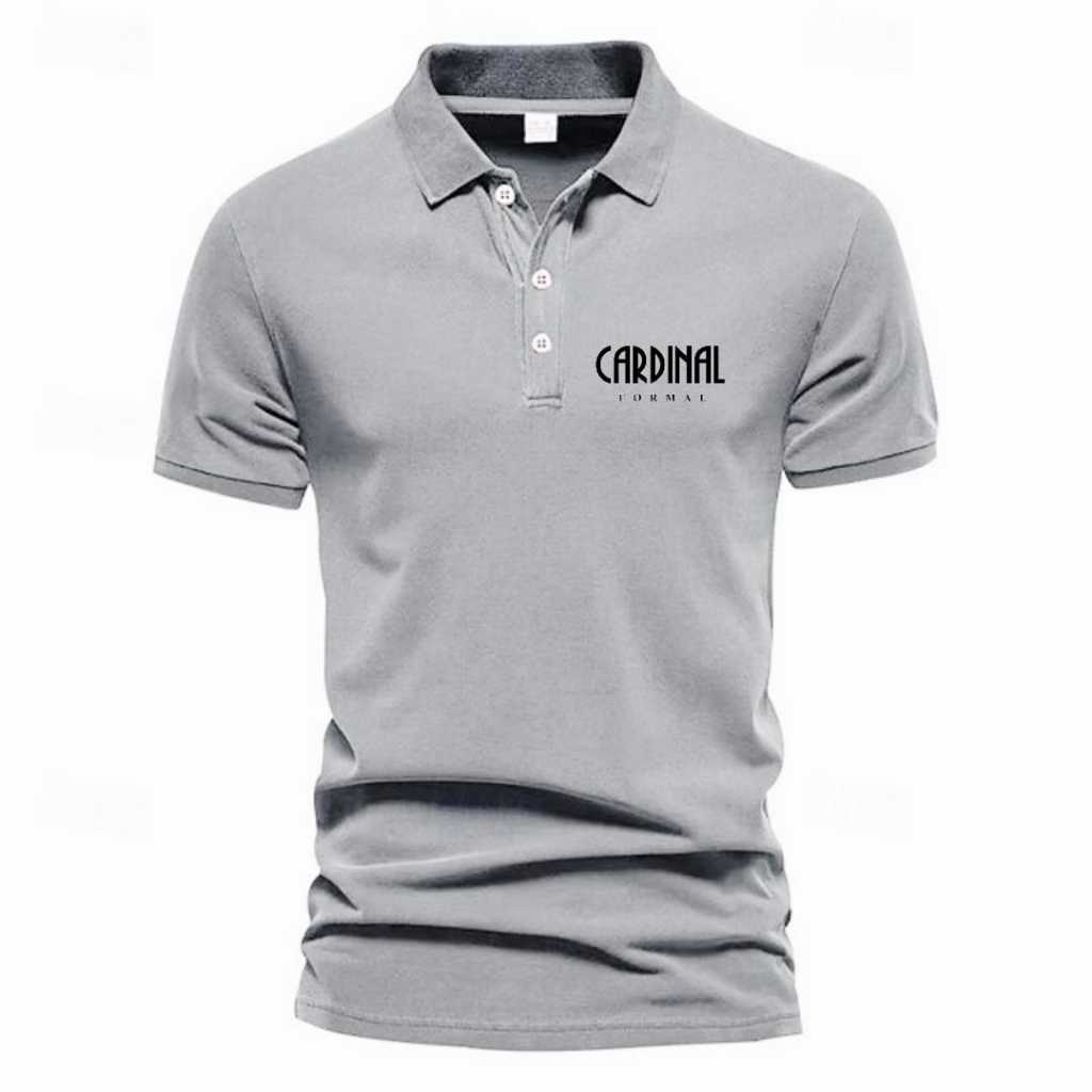Kaos Polo Cardinal Permium Pria Lengan Pendek /Kaos Kerah Harian,Kaos Kerja,Atasan Pria Wanita
