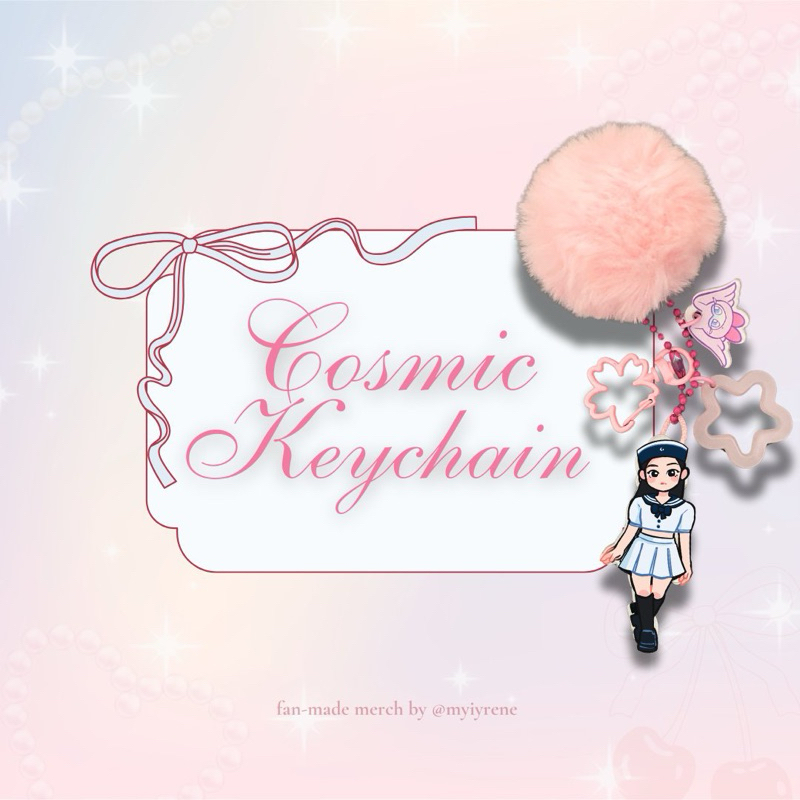 PELUNASAN MERCH KEYCHAIN RED VELVET COSMIC