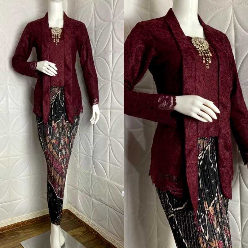 New Kebaya Kutu Baru Brokat//Kebaya Wisuda//Kebaya Kondangan//Kebaya Busui Elegan//Kebaya Lamaran