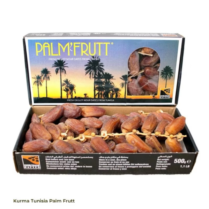 

Kurma palem fruit tunisia tangkai 500gr fress