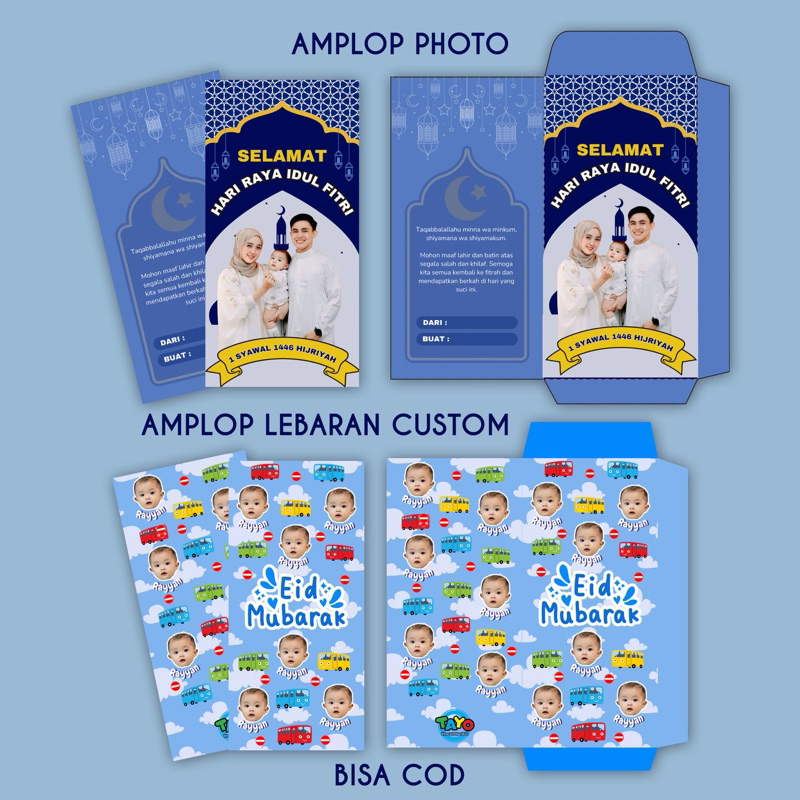 

Amplop Foto Sendiri - Amplop Lebaran - Amplop Chatime