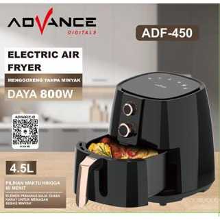 ADVANCE Digital Adf-450 Elektrik Air Fryer Daya 800W