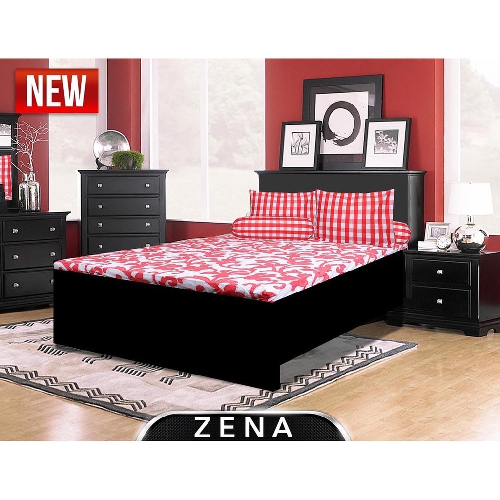SPREI MY LOVE BAHAN KATUN CVC UKURAN 180 X 200