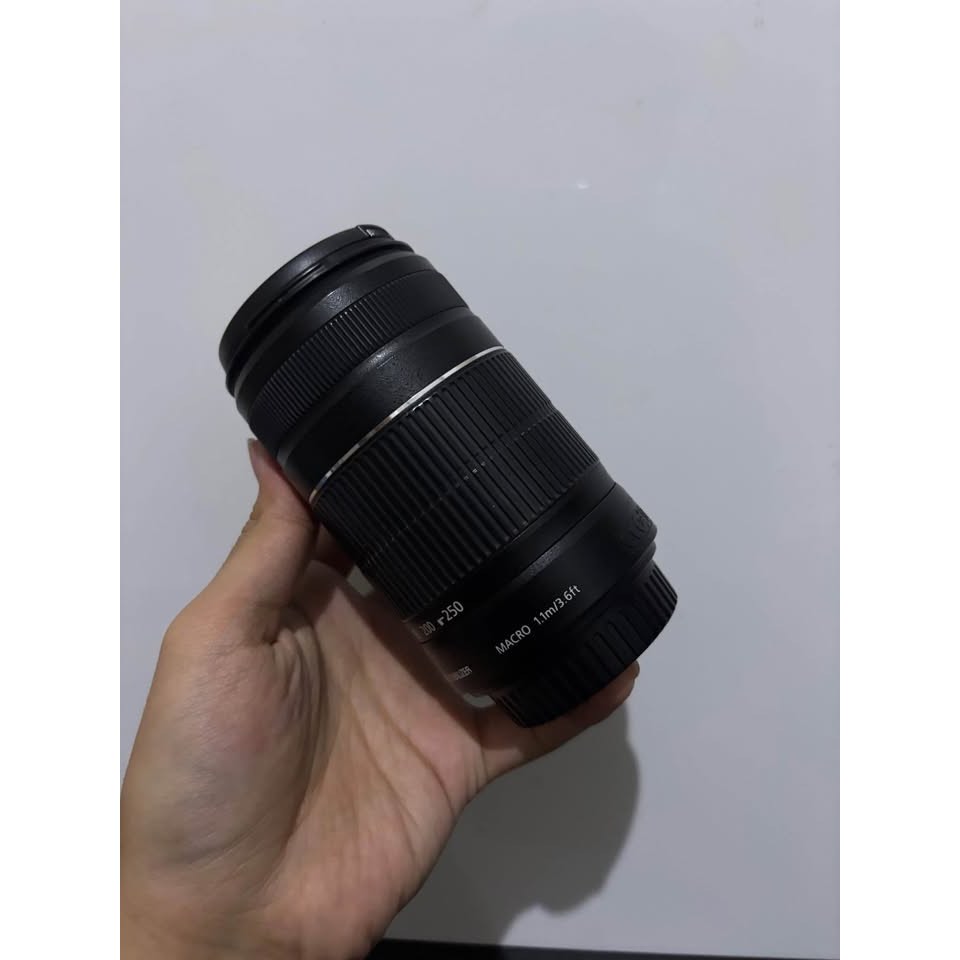 Lensa Tele Canon 55-250mm EFS