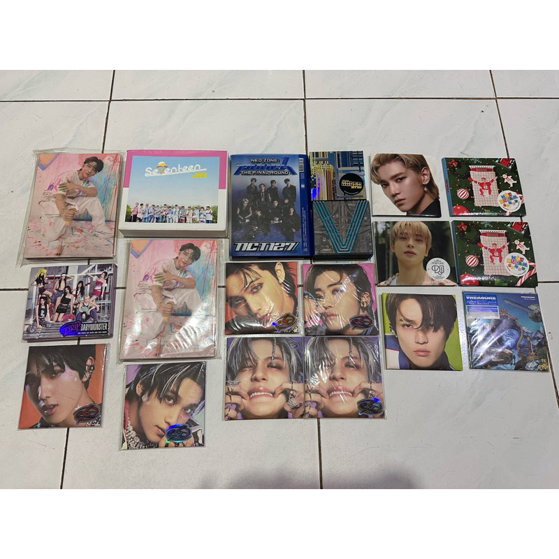 BE Album ONLY carver joshua treasure here i stand kihno suhum kickback poster istj dipack djj