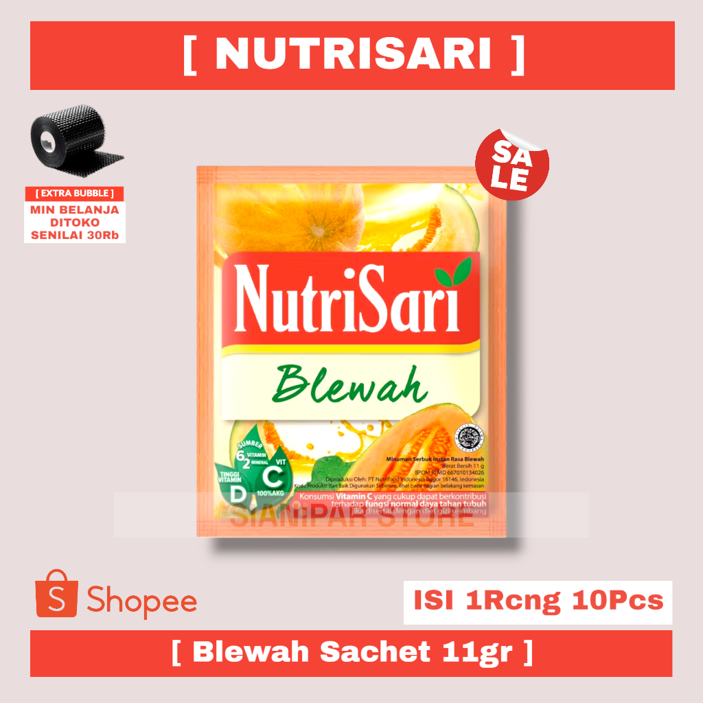 

NUTRISARI INSTANT DRINK BLEWAH SCT 11g