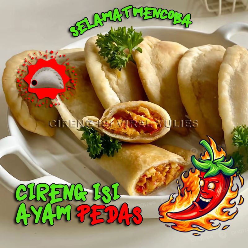 

CIRENG ISI AYAM PEDAS 5 PCS PER PAX