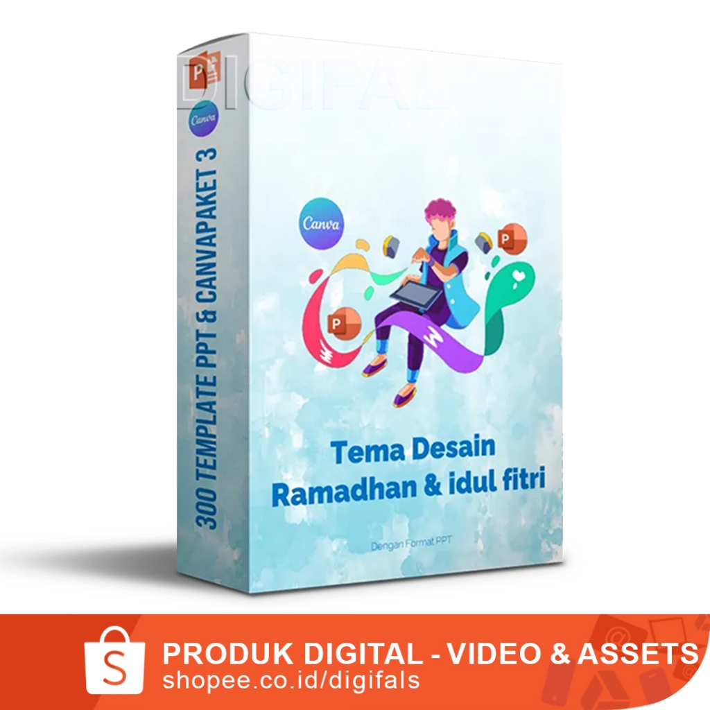 (Paket 3) 300 Template Ramadhan & Idul Fitri - (Islam, Lebaran, Idul Fitri, Idul Adha, Ramadhan, Isl