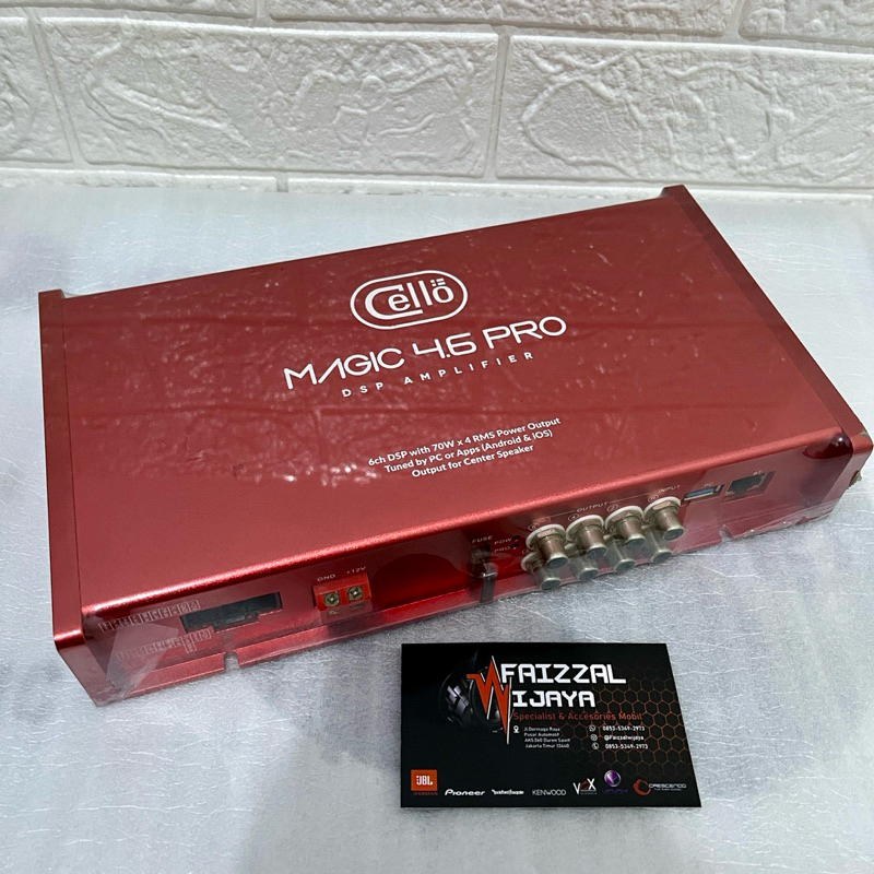 processor Cello magic  4.6 PRO DSP