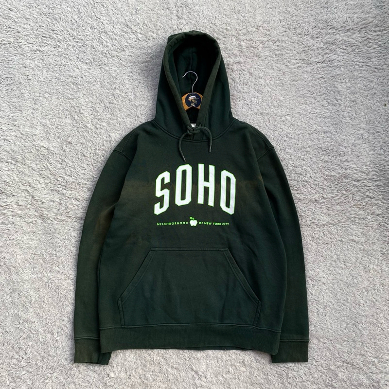 Casual pullover hoodie H&M soho nyc - ph hnm - pullover hoodie tebal - pullover hoodie font - ph bra