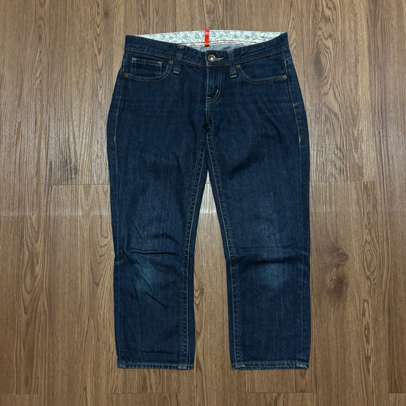 Celana Jeans Crop Wanita Uniqlo UJ Original Preloved