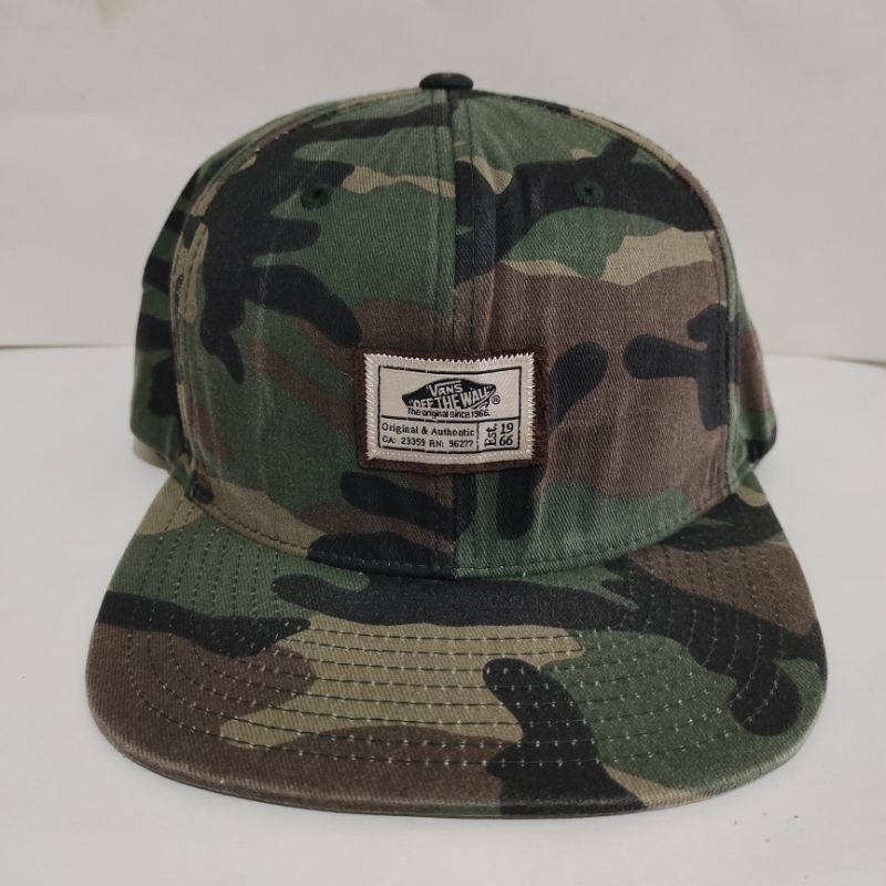 Topi Vans x Starter Camo Snapback