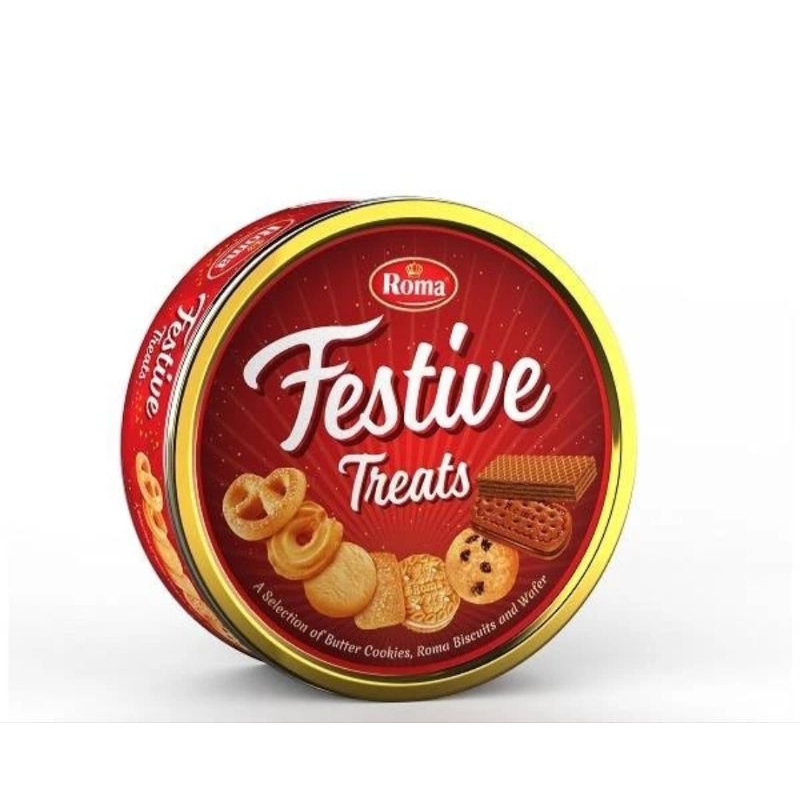 

Roma Festive Treats Aneka Biskuit 675 Gram