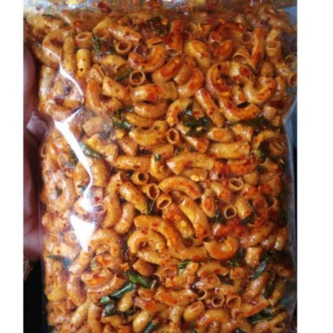 

makaroni bantet pedas daun Jeruk