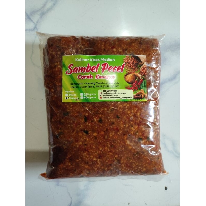 

Sambel Pecel Corah Kwangseng khas madiun