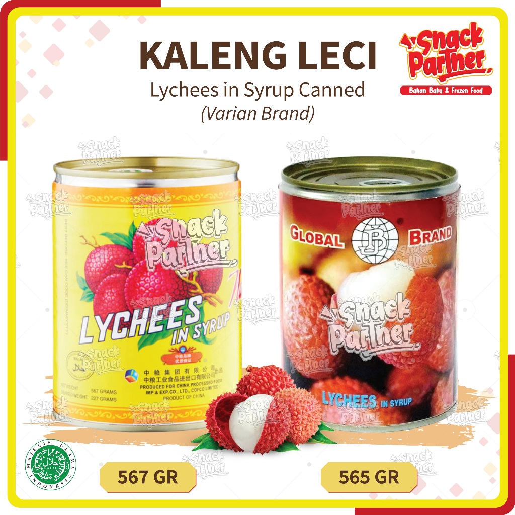 

LYCHEES in Syrup - NARCISSUS | MAMATA | GLOBAL BRAND Buah Kaleng Leci Dalam Sirup / MEI KUI HWA Lychee