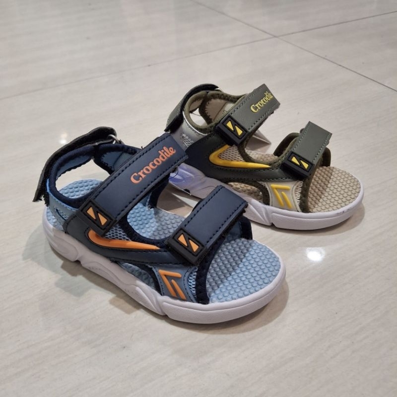 sepatu sandal anak laki-laki crocodile kids ORI size 25-30