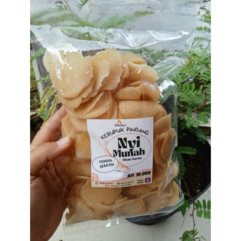 

Kerupuk pindang nyi munah 200gr