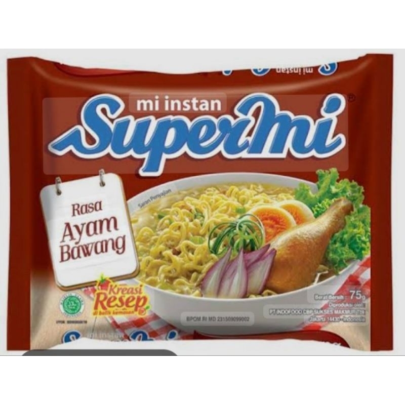 

supermie ayam bawang