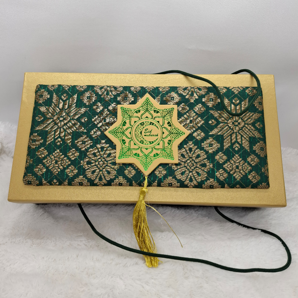 

PAKET Box standar songket 30x15x8 / hamper kotak kue kering 2 toples/LUAR KOTA