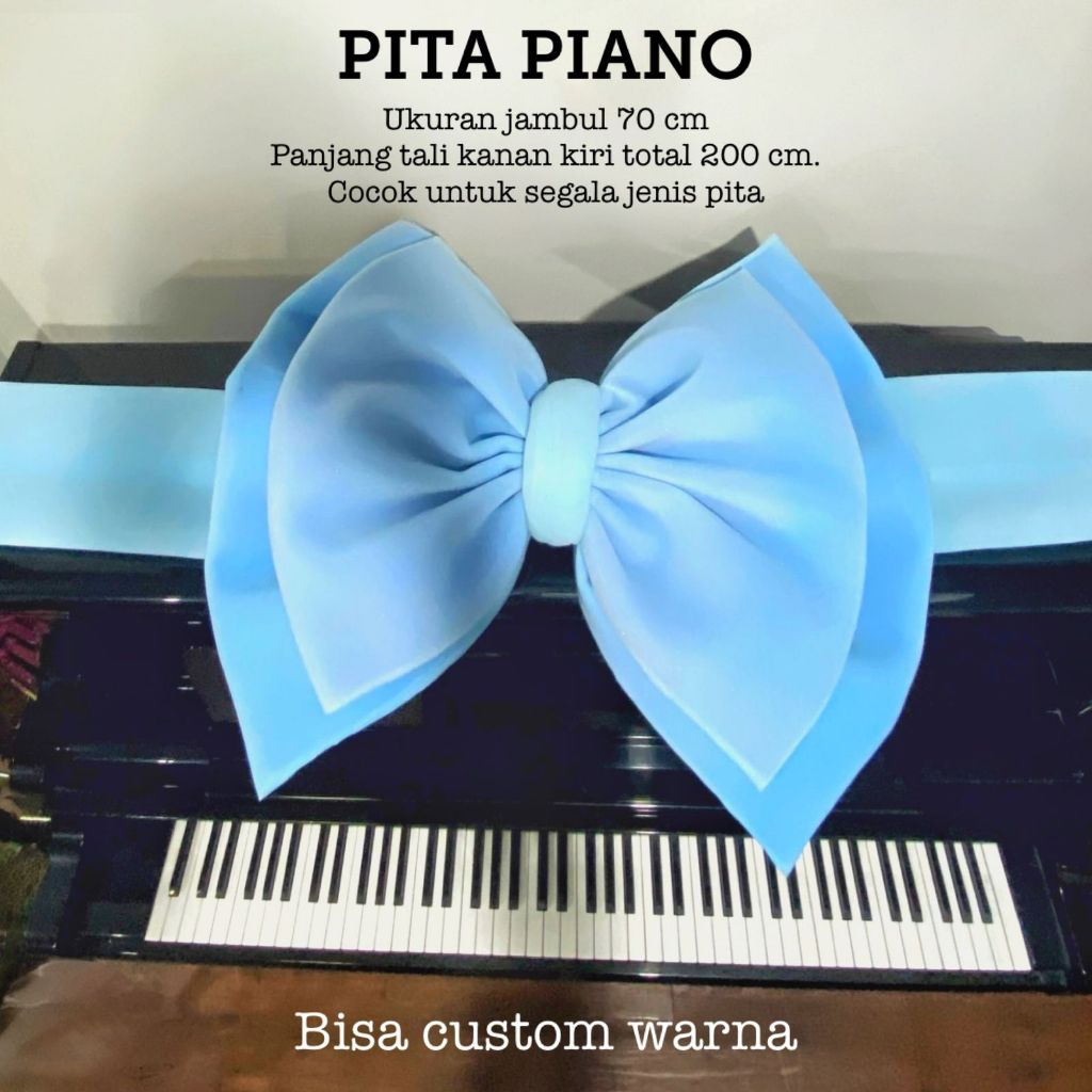 

Pita Piano {Pita dekorasi segala fungsi}
