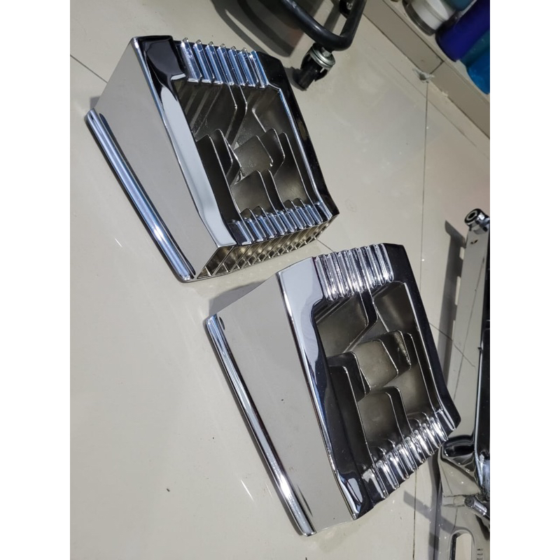 deksel rx king original chrome blok head rx king crome ori