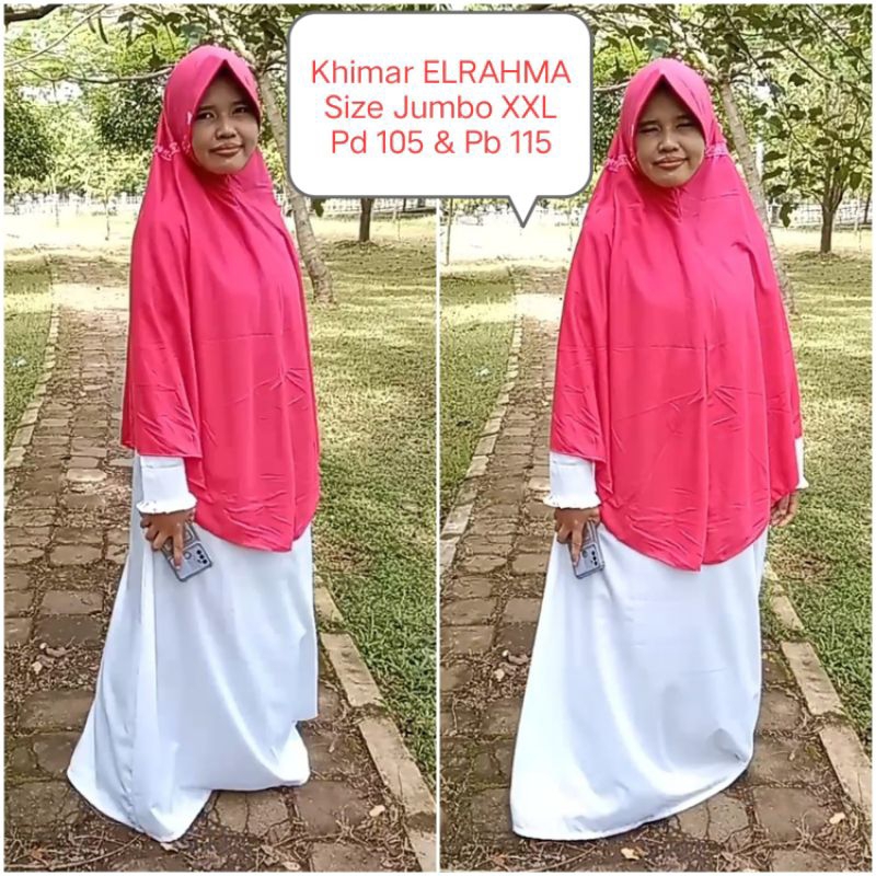 (Jumbo XXL) JILBAB INSTAN BERGO / Jilbab Serut / Jilbab Kaos / Jilbab Syar'i / Jilbab Jumbo / Kerudu