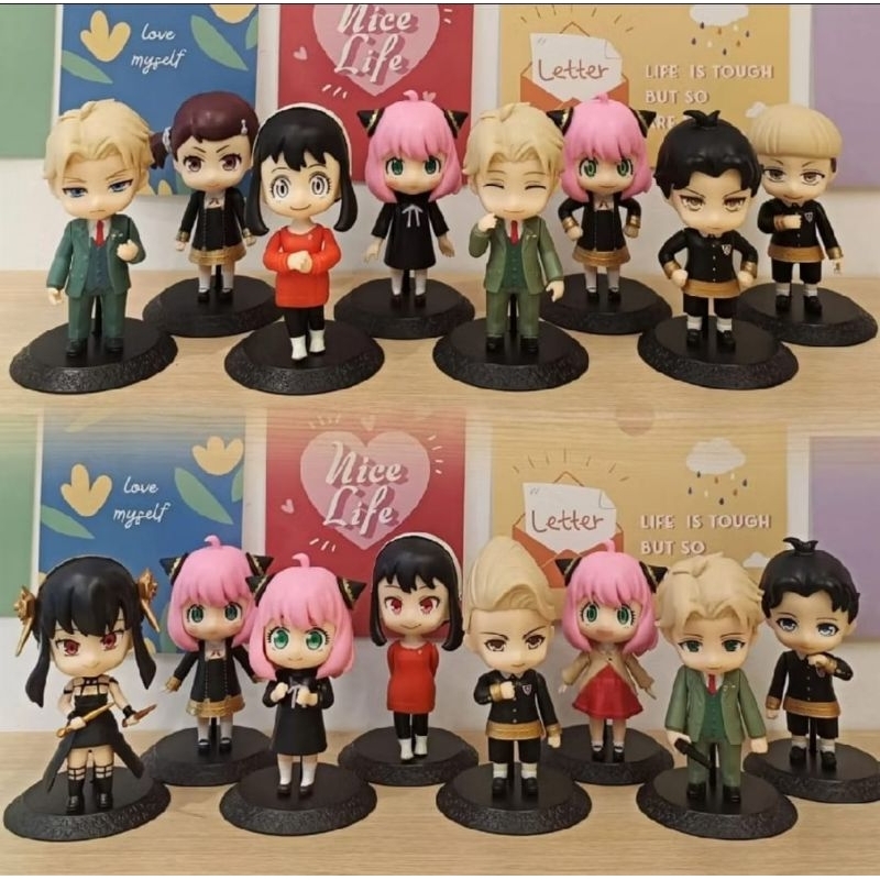 Action Figure Anya Lor Forger Loid Spy X Family