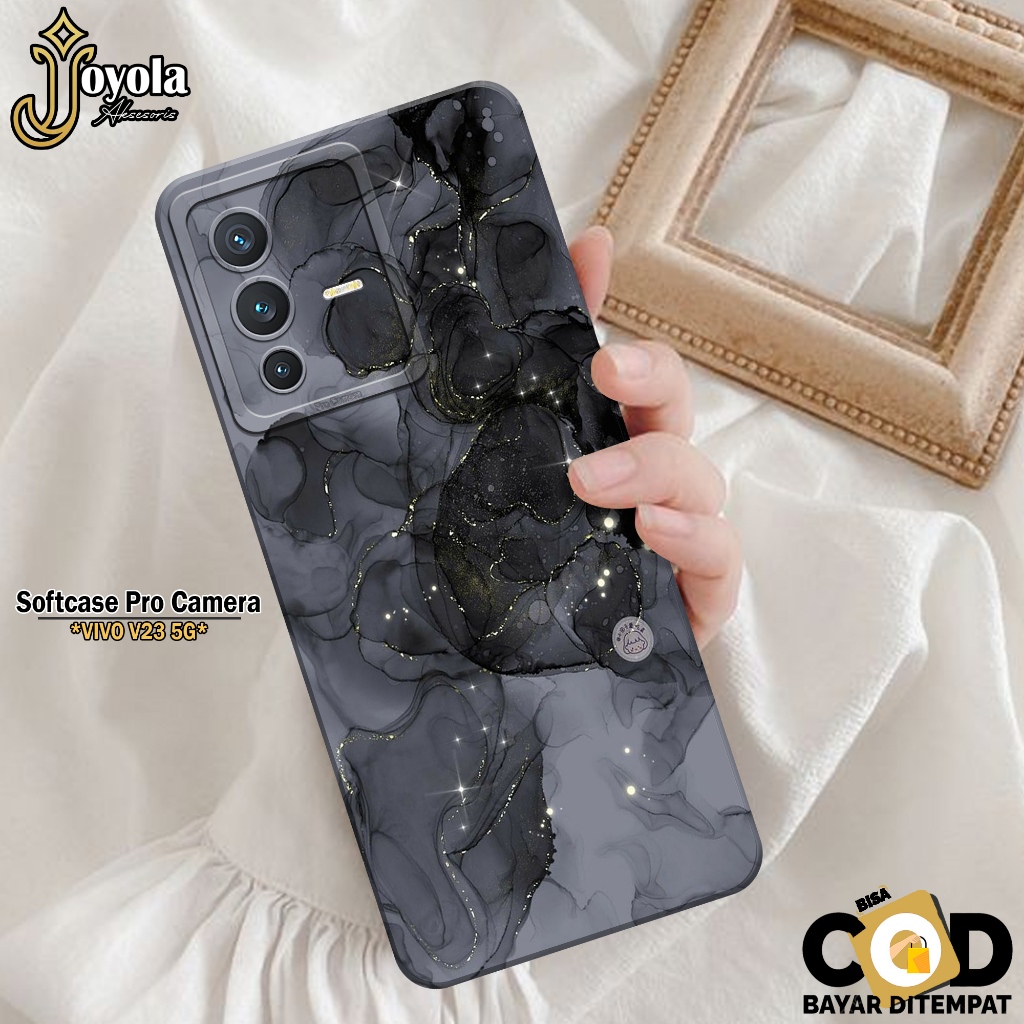 JOYOLA Case VIVO V23 5G - Fashion Case Abstrak - Softcase VIVO V23 5G - Pro Camera - Casing VIVO V23