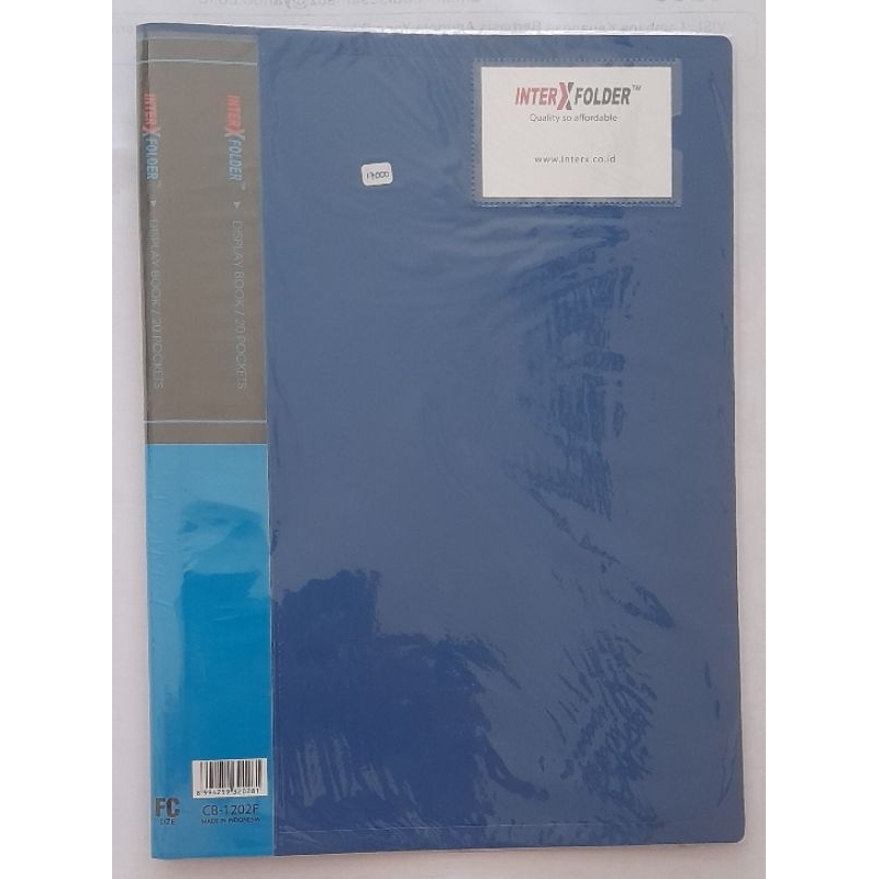 

Interx Folder display book isi 20 pockets