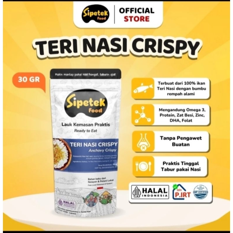 

Teri Nasi Crispy SIPETEK